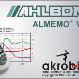 ALMEMO® View Software to evaluate and display measured data with up four measurement channels